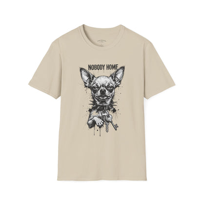 Chihuahua 'Nobody Home' Graphic T-Shirt