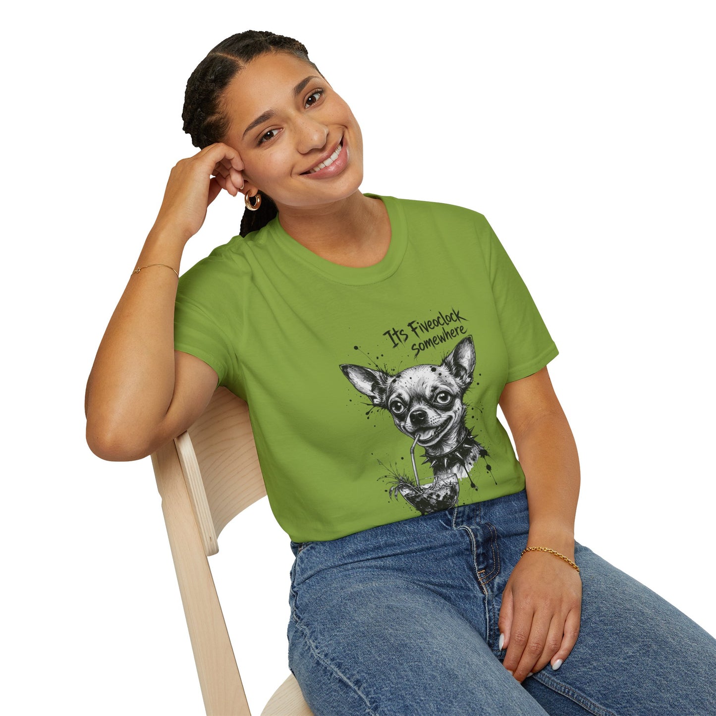 Chihuahua 'It's Five O'Clock Somewhere' T-Shirt
